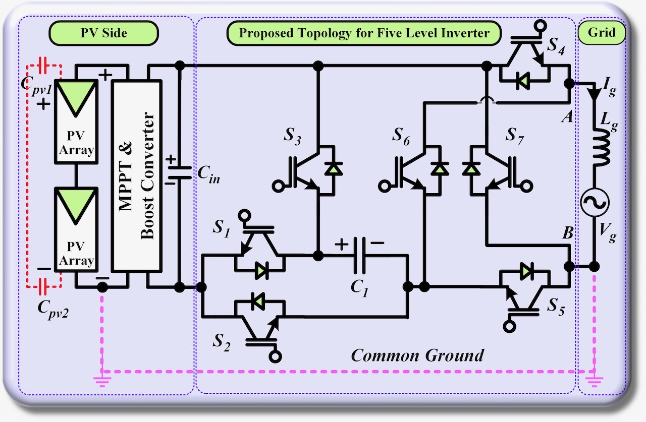 Switched-Capacitor Inverter New Circuit